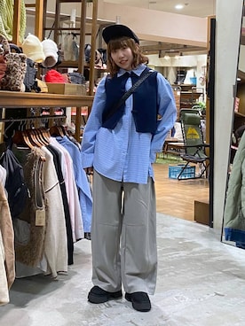 いくみさん（レディース・155cm）の冬コーディネート