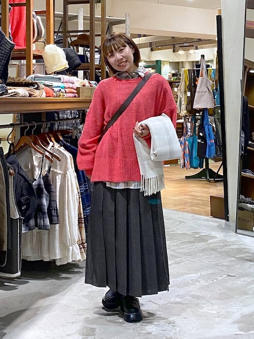 オリジナルチェックストール（ストール/ショール）｜niko and