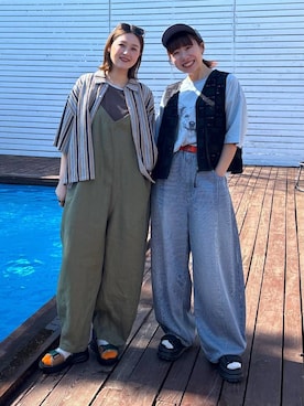 いくみさん(レディース・155cm)の夏コーディネート