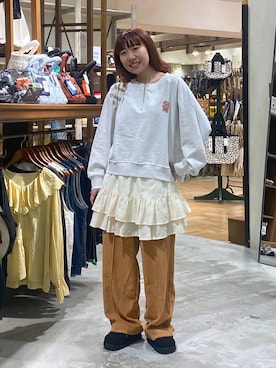 いくみさん（レディース・155cm）の春コーディネート