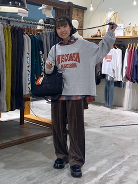 「アイテム（その他シューズ）」を使った、いくみさん（レディース・155cm）の秋コーディネート