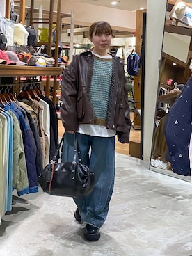 いくみさん（レディース・155cm）の冬コーディネート