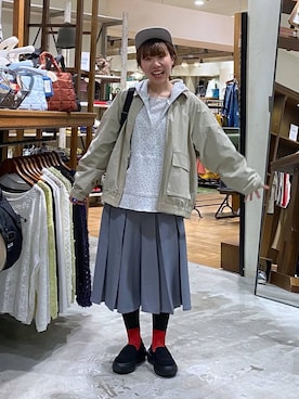 いくみさん（レディース・155cm）の春コーディネート