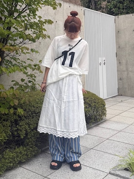 いくみさん（レディース・155cm）の夏コーディネート