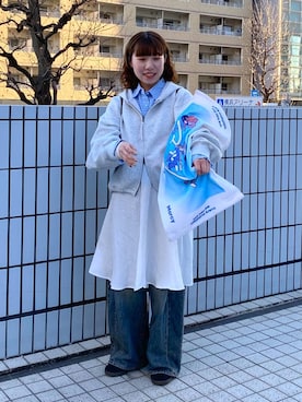 いくみさん（レディース・155cm）の冬コーディネート