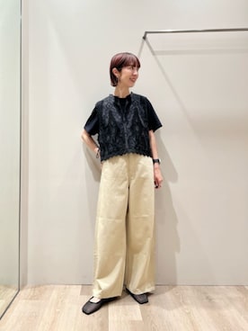 藤田(fujita)さん(レディース・157cm)の夏コーディネート