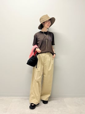 藤田(fujita)さん(レディース・157cm)の夏コーディネート