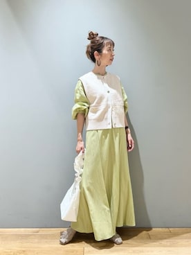 藤田(fujita)さん(レディース・157cm)の春コーディネート