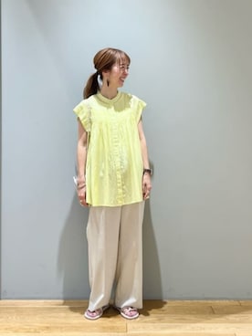 「IPANEMA（イパネマ）のアイテム」を使った、藤田（fujita）さん（レディース・157cm）の夏コーディネート