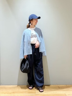 「IPANEMA（イパネマ）のアイテム」を使った、藤田（fujita）さん（レディース・157cm）の夏コーディネート