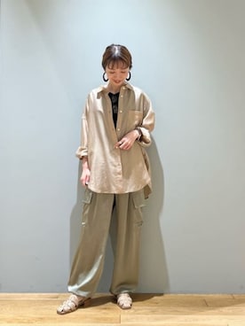 藤田（fujita）さん（レディース・157cm）の春コーディネート