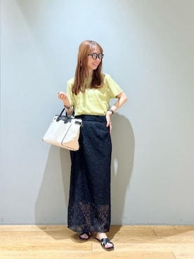 藤田(fujita)さん(レディース・157cm)の夏コーディネート