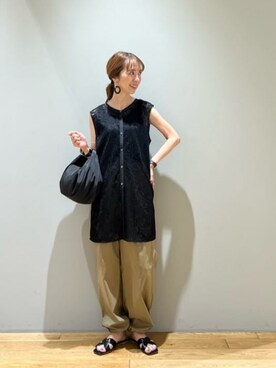 藤田（fujita）さん（レディース・157cm）の夏コーディネート