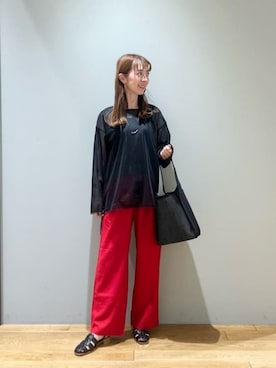 藤田（fujita）さん（レディース・157cm）の夏コーディネート