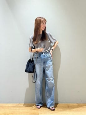 藤田(fujita)さん(レディース・157cm)の夏コーディネート