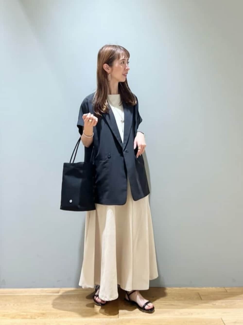 ICE フレンチスリーブ シャツ ジャケット green label relaxing（グリーンレーベルリラクシング）の「ICE
