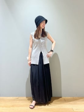 藤田（fujita）さん（レディース・157cm）の夏コーディネート