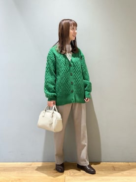 藤田（fujita）さん（レディース・157cm）の冬コーディネート
