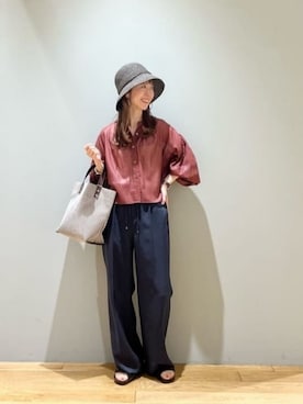 藤田(fujita)さん(レディース・157cm)の春コーディネート