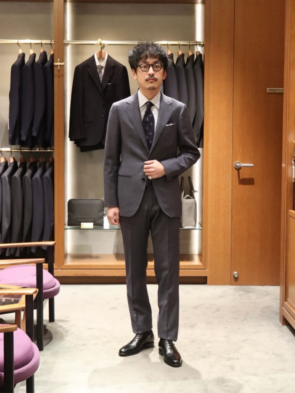 UNITED ARROWSのスーツセットを使った「入学式」のメンズ人気