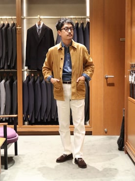 HORIKAWA HARUKIさん（メンズ・174cm）の秋コーディネート