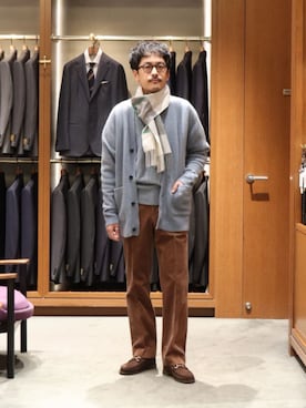 HORIKAWA HARUKIさん（メンズ・174cm）の冬コーディネート