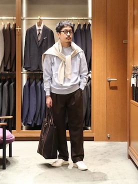 HORIKAWA HARUKIさん（メンズ・174cm）の春コーディネート