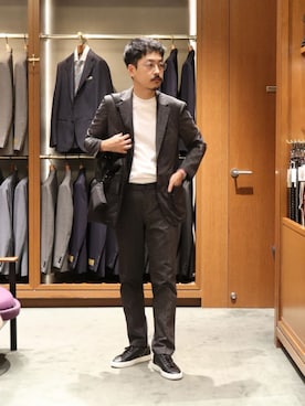 HORIKAWA HARUKIさん(メンズ・174cm)の夏コーディネート