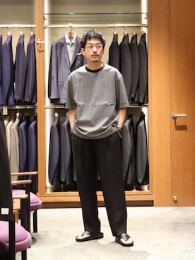 UNITED ARROWS & SONS by DAISUKE OBANA＞ Ⅰ BELT CR1P PANTS/パンツ