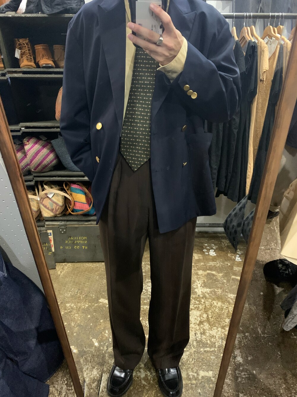 JOURNAL STANDARD（ジャーナルスタンダード）の「T/W ダブル ネイビー