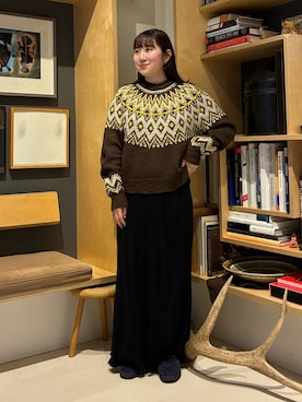 「B:MING by BEAMS（ビーミングバイビームス）のアイテム」を使った、Nachikaさん（レディース・158cm）の秋コーディネート