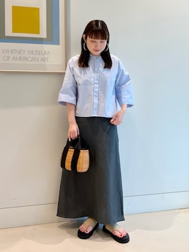 Nachikaさん（レディース・158cm）の夏コーディネート