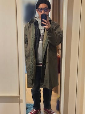 pilow0916さん（メンズ・176cm）の冬コーディネート