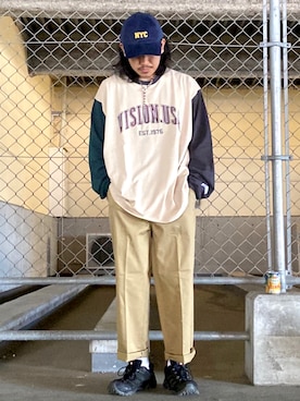 「BACK NUMBER（バックナンバー）のアイテム（キャップ）」を使った、マッスルさん（メンズ・169cm）の秋コーディネート