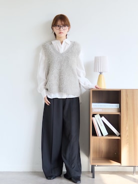 「NOGLE（ノグル）のアイテム」を使った、corpus tokyoさん（レディース・162cm）の春コーディネート