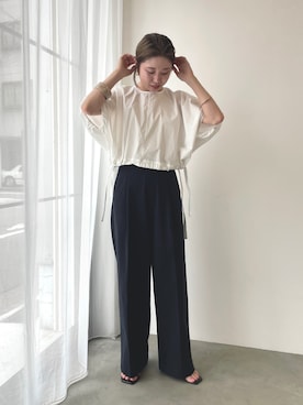 riko ishikawaさん(レディース・158cm)の夏コーディネート