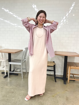 riko ishikawaさん（レディース・158cm）の春コーディネート