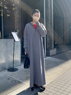 riko ishikawaさん（レディース・158cm）の冬コーディネート