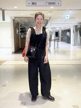 「ファー」｜riko ishikawaさん（レディース・158cm）の秋コーディネート
