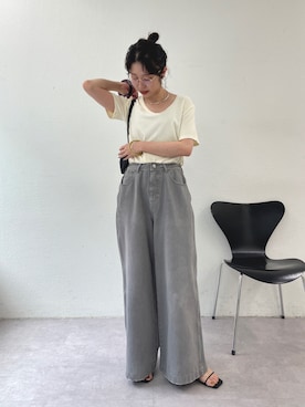 riko ishikawaさん（レディース・158cm）の夏コーディネート