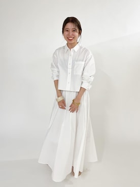 riko ishikawaさん（レディース・158cm）の春コーディネート