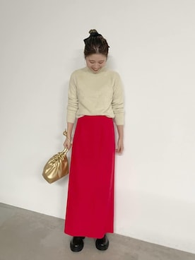 riko ishikawaさん(レディース・158cm)の冬コーディネート