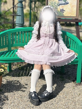 Angelic Prettyのジャンパースカートを使った人気ファッション