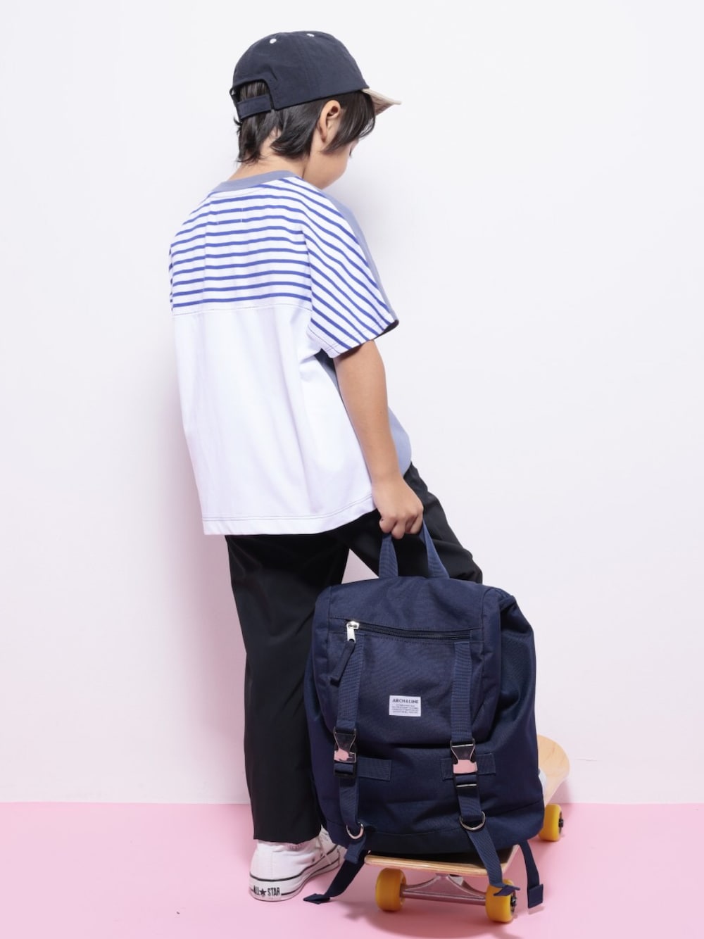 ARCH & LINE（アーチアンドライン）の「スクールバックパック