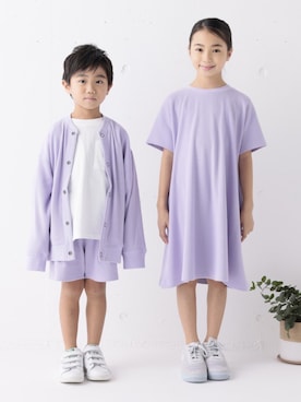 「ARCH & LINE（アーチアンドライン）のアイテム」を使った、ARCH&LINE Officialさん（キッズ・124cm）の春コーディネート