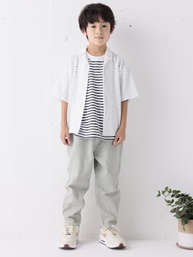 「アイテム（トップス）」を使った、ARCH&LINE Officialさん（キッズ・127cm）の春コーディネート
