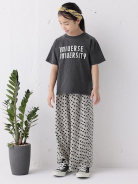 「ARCH & LINE（アーチアンドライン）のアイテム」を使った、ARCH&LINE Officialさん（キッズ・124cm）の春コーディネート