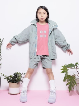 「ARCH & LINE（アーチアンドライン）のアイテム」を使った、ARCH&LINE Officialさん（キッズ・124cm）の春コーディネート