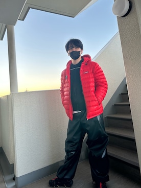 「DIESEL（ディーゼル）のアイテム（ジャケット/アウター）」を使った、offynofuku9926さん（メンズ・175cm）の冬コーディネート