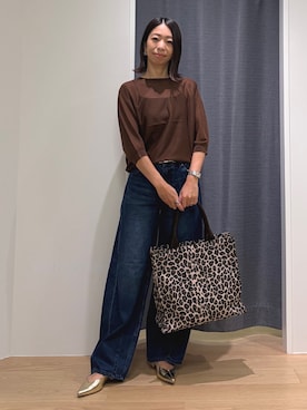 Mikoさん（レディース・157cm）の秋コーディネート